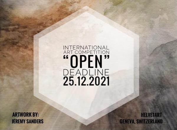 CALL FOR ARTISTS! HelvetArt International Juried Photography & Art Competition and Exhibition - DEADLINE DEC. 25 2021