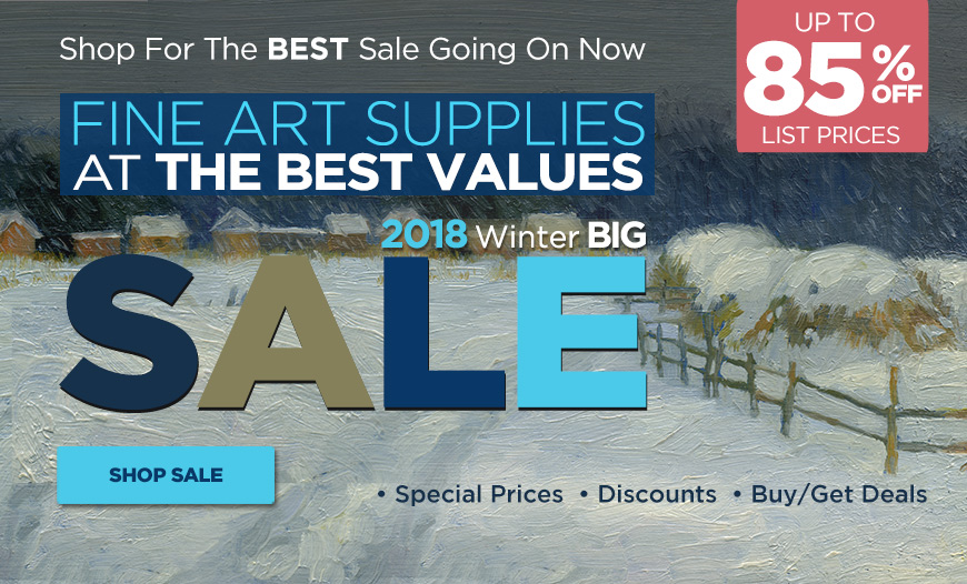 Jerry's Artarama - sponsor of TheArtList.com's Artist of the Month Contest