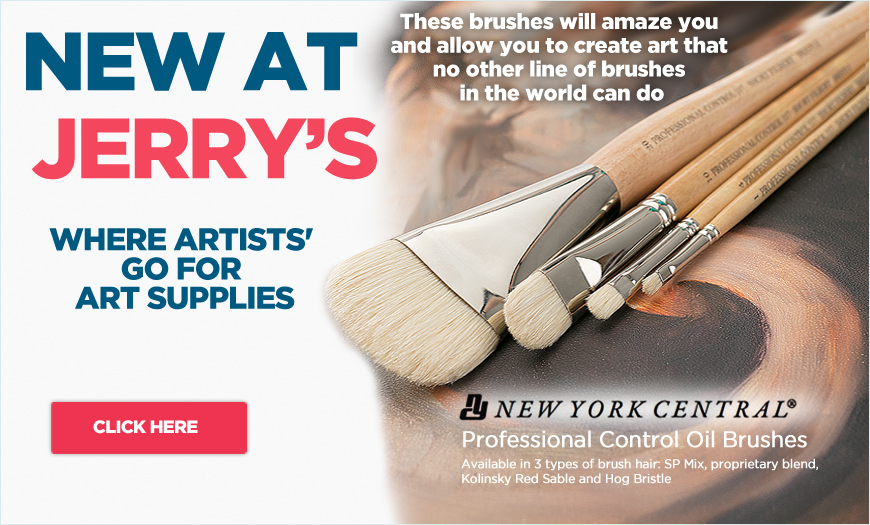 Jerry's Artarama - sponsor of TheArtList.com's Artist of the Month Contest