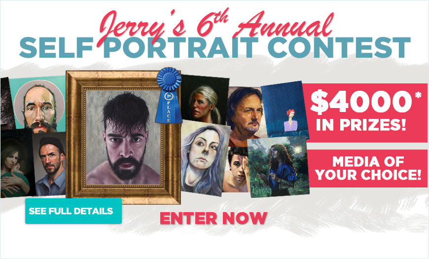 Jerry's Artarama - sponsor of TheArtList.com's Artist of the Month Contest