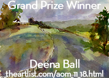 Artist of the Month winner Deena Ball