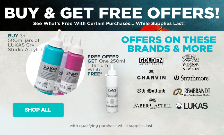 Jerry's Artarama - sponsor of TheArtList.com's Artist of the Month Contest