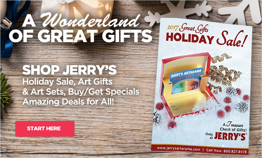 Jerry's Artarama - sponsor of TheArtList.com's Artist of the Month Contest