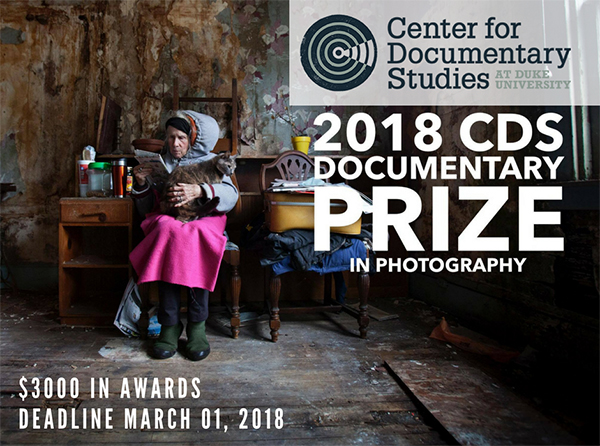 2018 CDS Documentary Prize in Photography