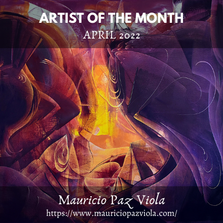 Mauricio Paz Viola - "Top of Glory" Oil on Canvas