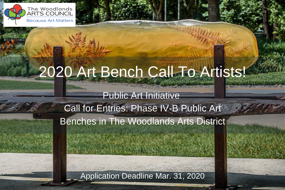2020 Art Bench Call To Artists!