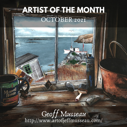 Artist of the Month - Geoff Musseau "Stage Window"