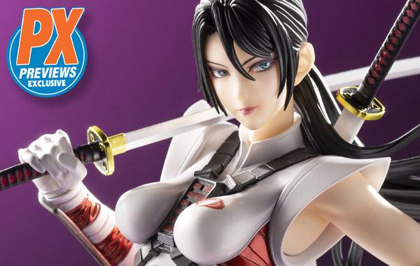 PREVIEWS Exclusive Snake Eyes II Joins Kotobukiya's Bishoujo Statue Series