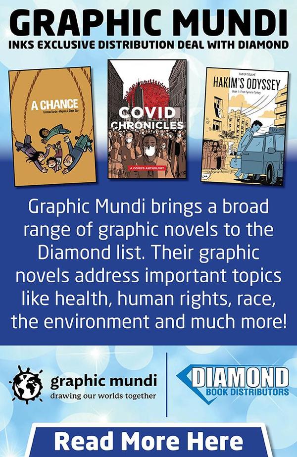 GRAPHIC MUNDI INKS EXCLUSIVE DISTRIBUTION DEAL WITH DIAMOND