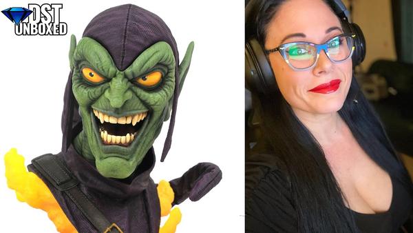 DST Unboxed: MARVEL LEGENDS GREEN GOBLIN BUST w/ Cannon Doll-X