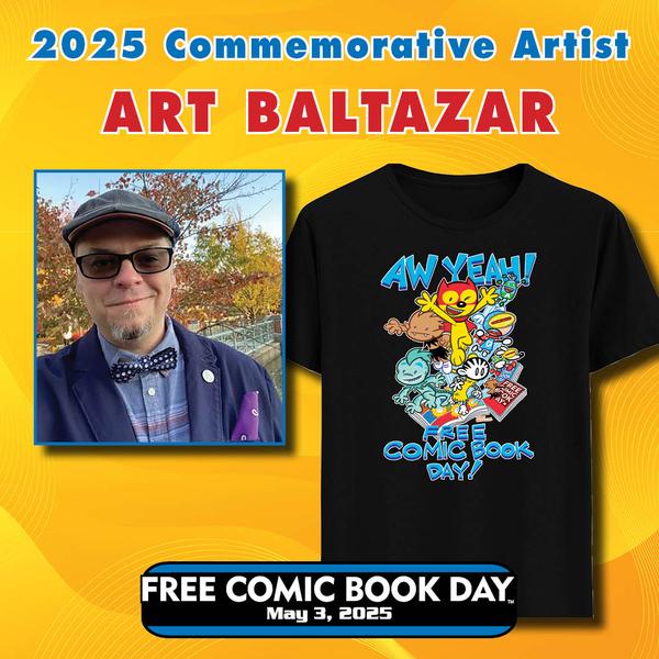 Art Baltazar Announced as Commemorative Artist for FCBD 2025