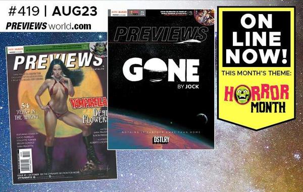Sneak PREVIEWS: DSTLRY's Sci-Fi Series from Jock Is Gone