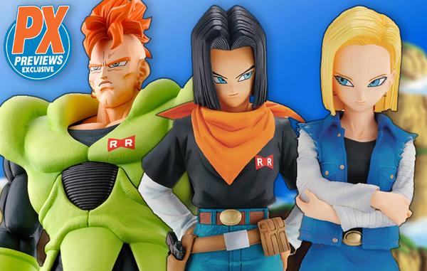 New PX Pre-Orders: Tamashii Nations' Dragon Ball Z: Android Fear Ichiban Figures