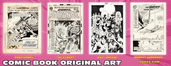 Comic book original art in Auction 238