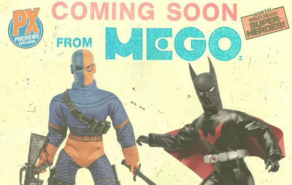 Mego's PX DC Heroes Batman Beyond and Deathstroke 8" Figures Available for Pre-Order Now