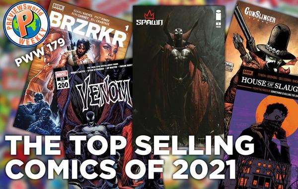 PWW Best Selling Comics 2021
