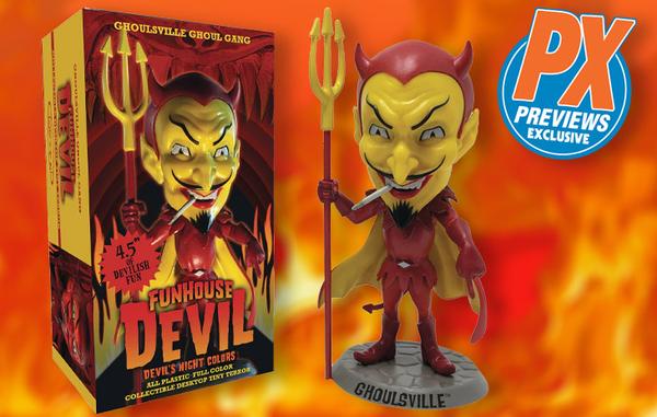Come One, Come All! The PX Ghoulsville Tiny Terror Funhouse Devil Turns Up the Heat!