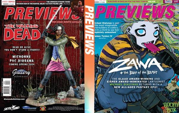 The September PREVIEWS is Now Live!