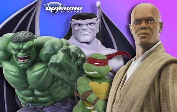 April PREVIEWS Features Amazing New Diamond Select Toys