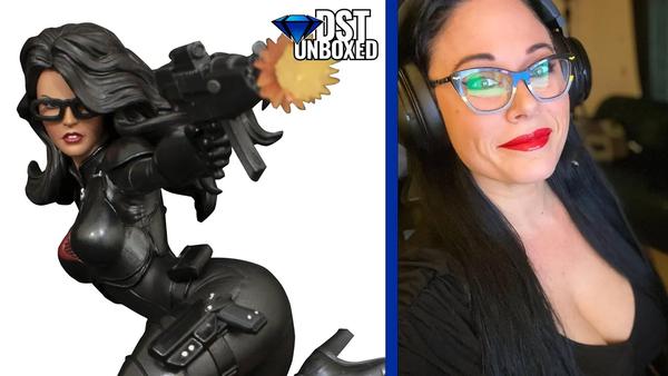 DST Unboxed w/ Cannon Doll-X: GI JOE GALLERY BARONESS Statue