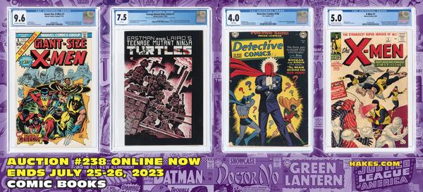 CGC comic books in Auction 238