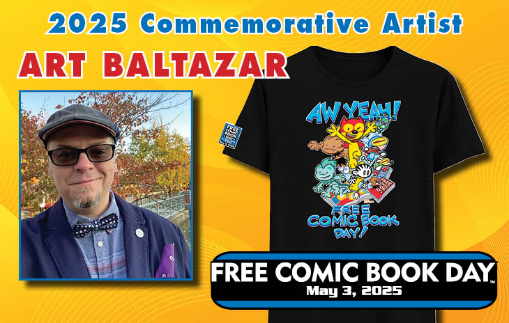 Art Baltazar Commemorative Artist for FCBD 2025