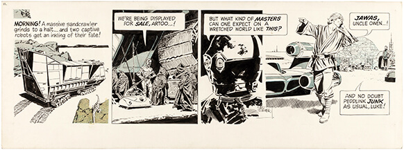Image of Star Wars Daily Strip #11 by Al Williamson