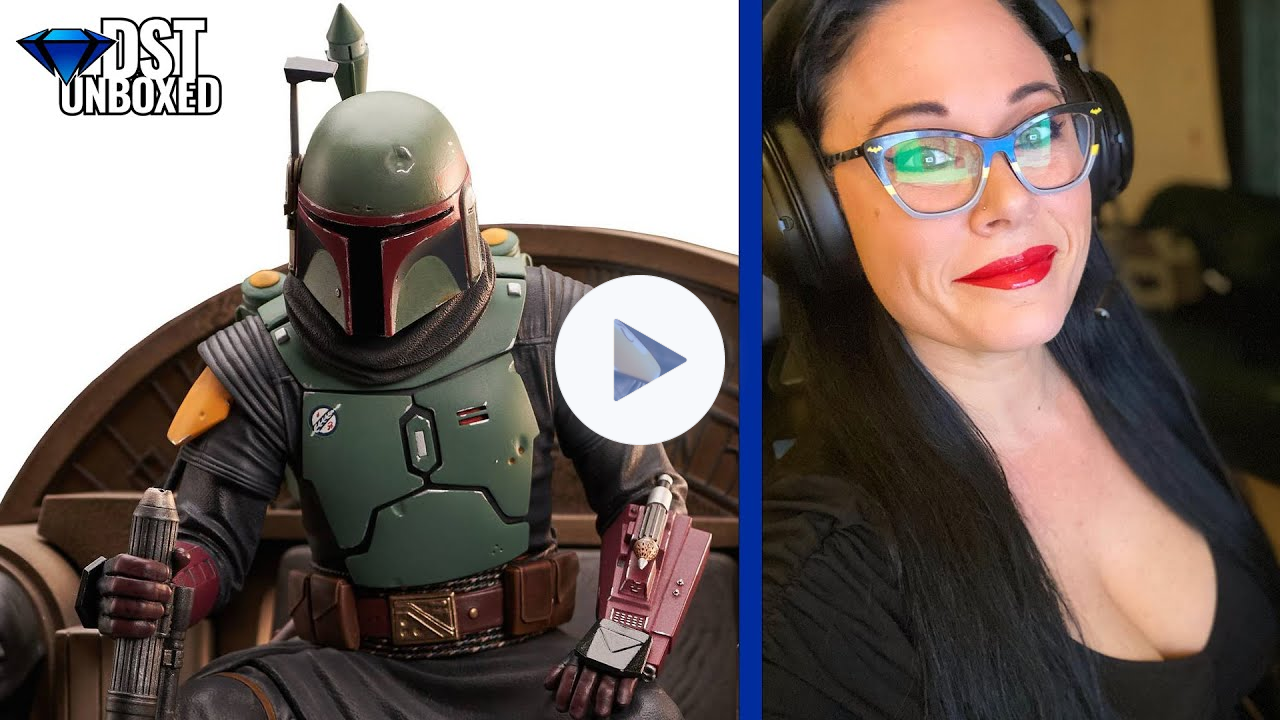 DST Unboxed w/ @CannonDollX: STAR WARS PREMIER COLLECTION BOBA FETT Statue