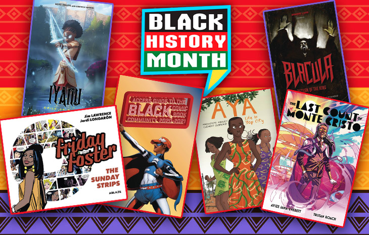 Celebrate Black History Month with PREVIEWS