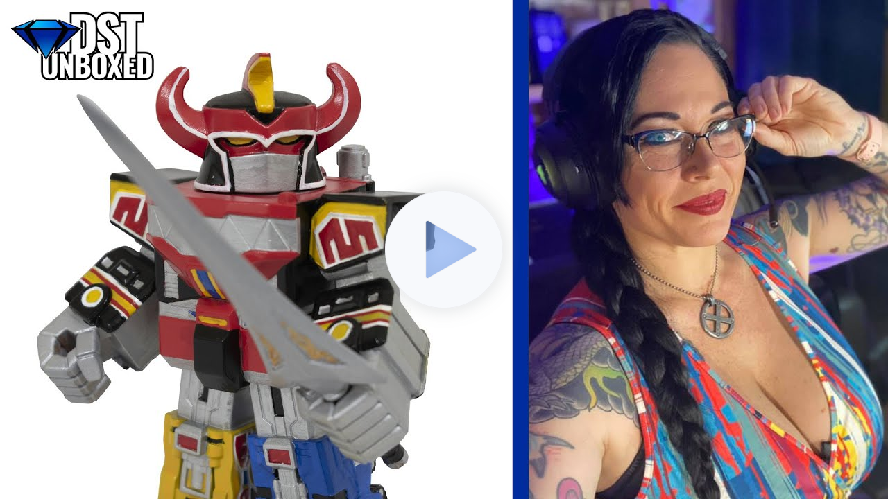 DST Unboxed w/ @CannonDollX: POWER RANGERS MEGAZORD & DRAGONZORD VINIMATE Statue