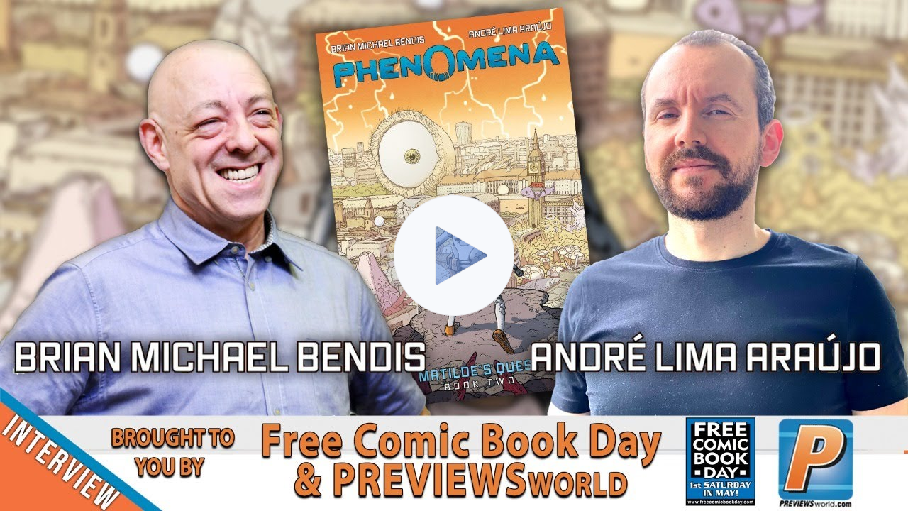 PHENOMENA with BRAIN MICHAEL BENDIS and ANDRE LIMA ARAUJO