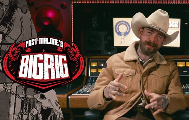 Post Malone Talks Free Comic Book Day and His New Comic Big Rigs!