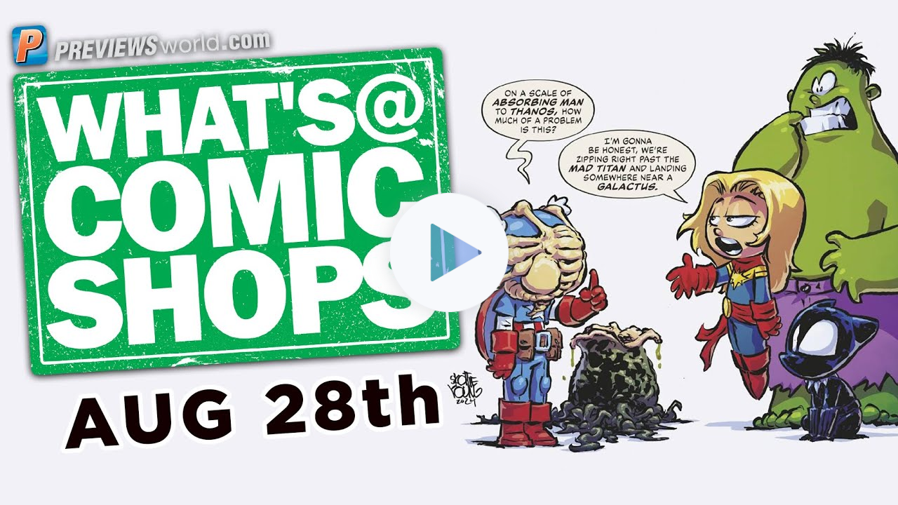 ALINES VS AVENGERS, BRZRKR, DEADPOOL TEAM UP: PREVIEWSworld ToyChest for 8/28/2024