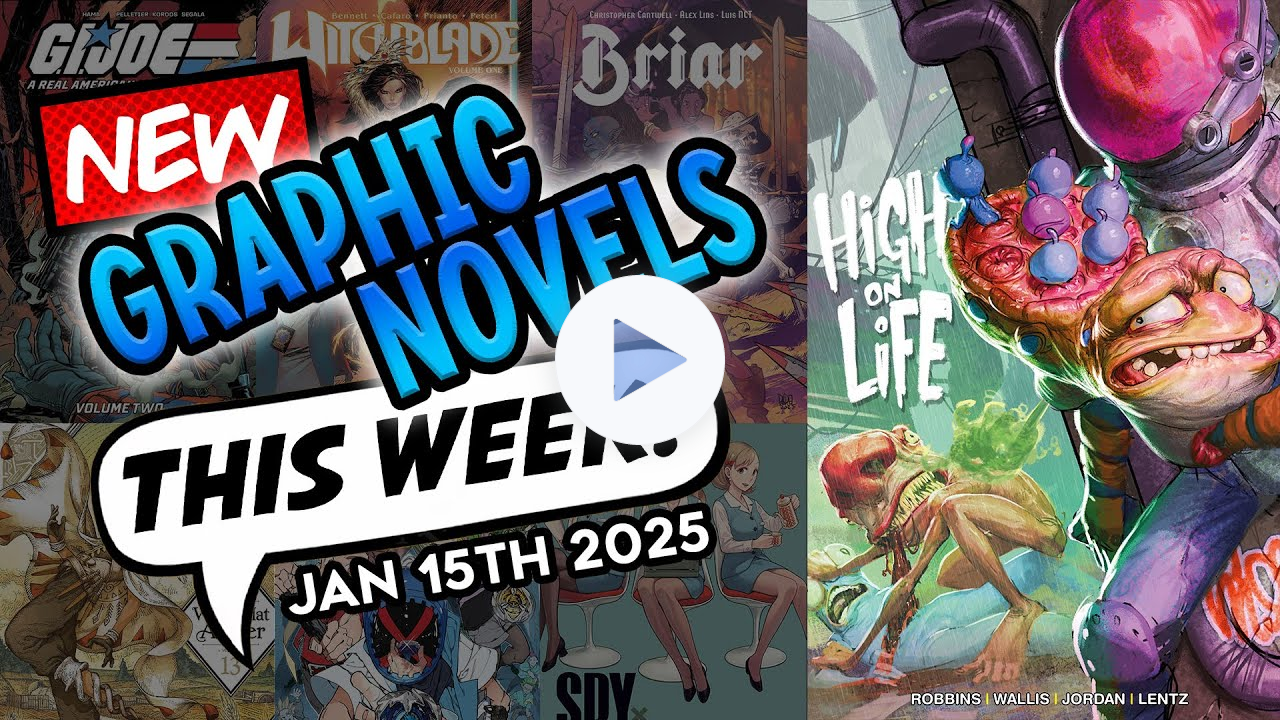 New Graphic Novels This Week! 1/15/25
