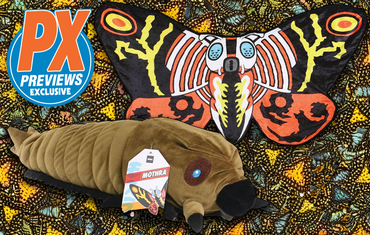 New PX Pre-Order: Mothra 12in Plush w/ Fleece