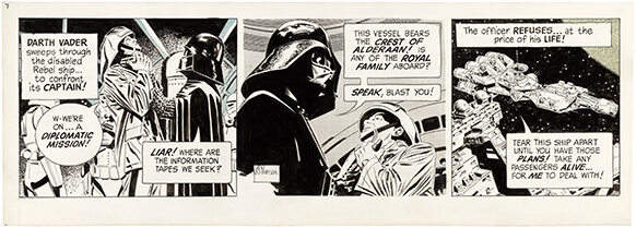 Image of Star Wars Daily Strip #7 by Al Williamson