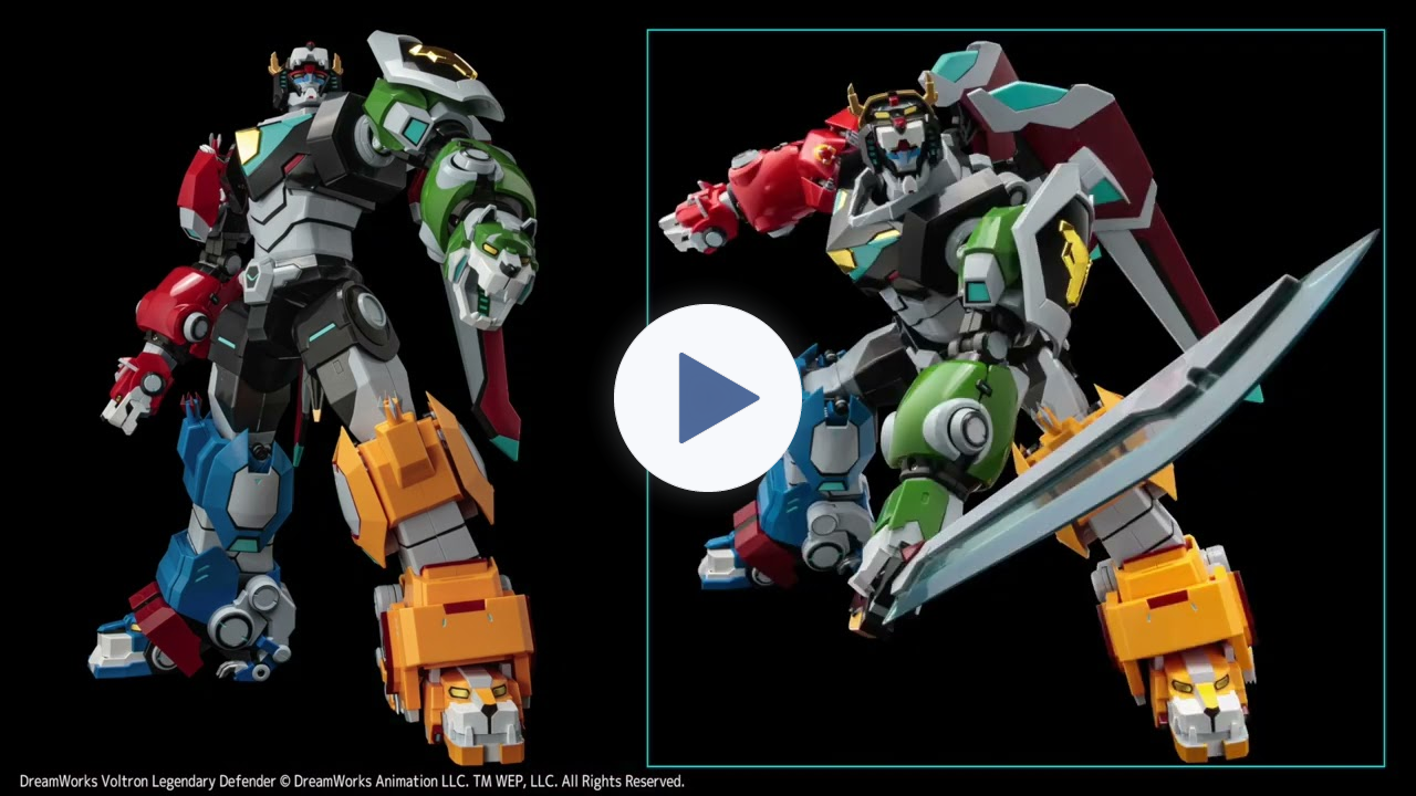 Official Trailer: RIOBOT VOLTRON LEGENDARY DEFENDER PX from 1000 Toys