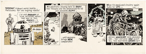 Image of Star Wars Daily Strip #10 by Al Williamson