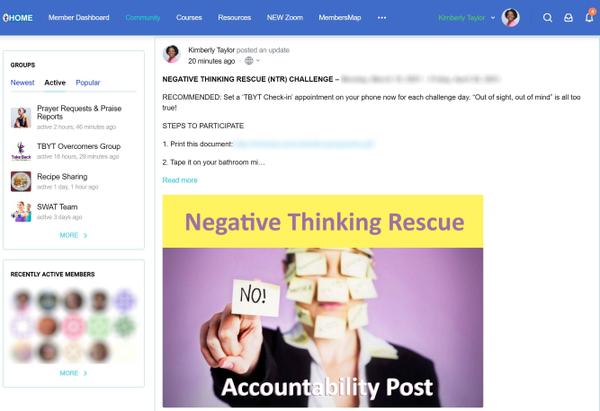 Negative Thinking Rescue Challenge