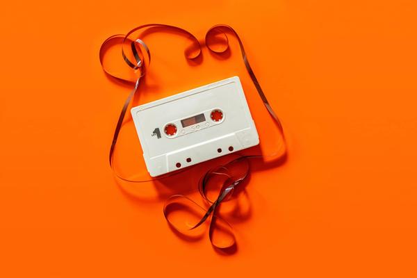 A cassette tape