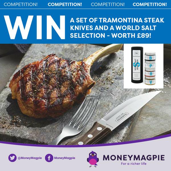 Win steak knives