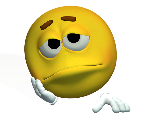 Sad face