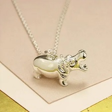 Hippo Necklace