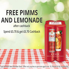 Free Pimms and Lemonade