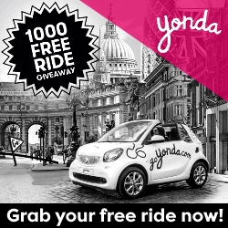 1000 Free Ride Giveaway - Yonda