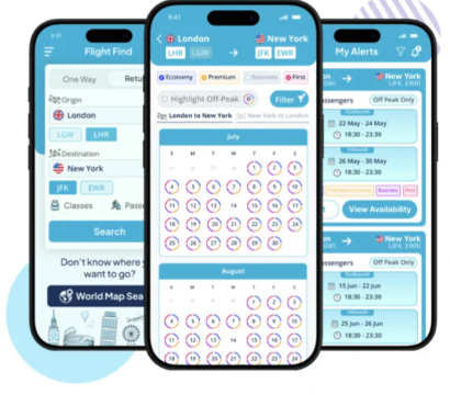 Flight finder app