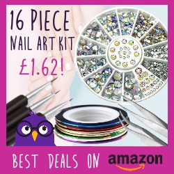 16 Nail art kit just £1.62