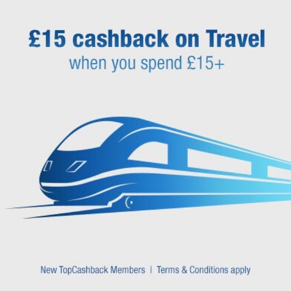 £15 cashback on Travel