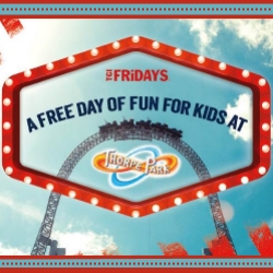 TGI Fridays - Kids go free to Thorpe Park