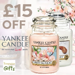 £15 off Yankee Candles